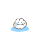 なでなでしてほしいウサギ(ほんわか小さめ)（個別スタンプ：16）