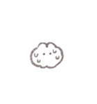 なでなでしてほしいウサギ(ほんわか小さめ)（個別スタンプ：17）