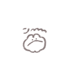 なでなでしてほしいウサギ(ほんわか小さめ)（個別スタンプ：21）