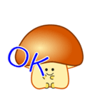 nobobiやさしい きのこっち（個別スタンプ：15）