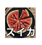 毎日送れる夏の食べ物スタンプ（個別スタンプ：14）