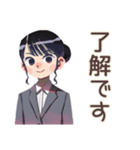 仕事女子のリモート会議あるある♡（個別スタンプ：8）