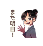 仕事女子のリモート会議あるある♡（個別スタンプ：20）