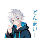パーカー男子のゲーマーライフ（個別スタンプ：39）