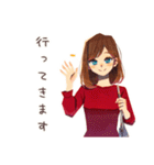 がんばりや★やさしい妻の日常（個別スタンプ：8）