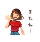 がんばりや★やさしい妻の日常（個別スタンプ：11）