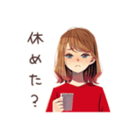がんばりや★やさしい妻の日常（個別スタンプ：26）