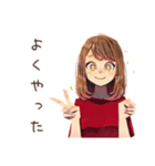 がんばりや★やさしい妻の日常（個別スタンプ：28）