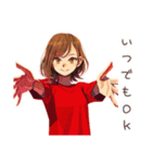 がんばりや★やさしい妻の日常（個別スタンプ：29）