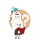 ぴてぃにゃんと作曲家（個別スタンプ：1）