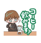 mmmmと一緒！あっぴーVer.（個別スタンプ：8）