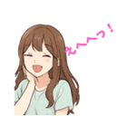 ふわりと優しく、想いを届けるスタンプ（個別スタンプ：5）