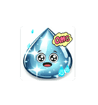 #雨粒 *move（個別スタンプ：1）