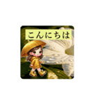 #雨粒 *move（個別スタンプ：2）
