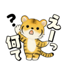 とらさん ♡ シニアさんあるある(デカ文字)（個別スタンプ：1）