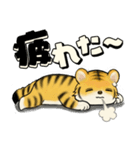 とらさん ♡ シニアさんあるある(デカ文字)（個別スタンプ：9）