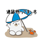 くまさんの優しい夏！（個別スタンプ：34）