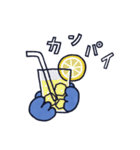 KAMAKUMA 鎌倉の海辺で過ごす夏休み♪（個別スタンプ：19）