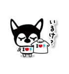 チワワのダブ。アイ♡アイス（個別スタンプ：16）