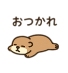 ダル顔動物 日本語（個別スタンプ：3）