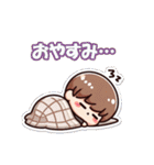 三頭身のチビキャラ（個別スタンプ：12）