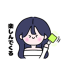 【毎日使える】 KPOPオタクのるるちゃん（個別スタンプ：15）