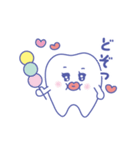 歯のスタンプ_ぷりてぃちゃん e-haシリーズ（個別スタンプ：9）