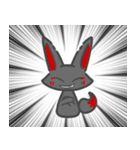 キツネの白狐くんと黒狐くんの日常。（個別スタンプ：16）