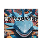 サメです。じょーずに使ってください。（個別スタンプ：14）