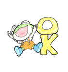 カエル君とケロ太君（個別スタンプ：2）