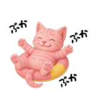 推し猫【桃】.（個別スタンプ：27）