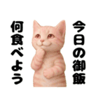 推し猫【桃】.（個別スタンプ：34）