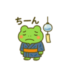 夏まつりカエルちゃん（個別スタンプ：36）