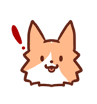 コーギーと柴犬！（個別スタンプ：3）
