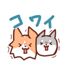 コーギーと柴犬！（個別スタンプ：33）