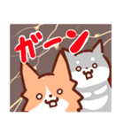コーギーと柴犬！（個別スタンプ：38）