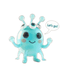 お菓子のモンスター（個別スタンプ：24）