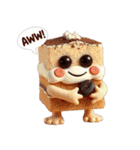 お菓子のモンスター（個別スタンプ：38）
