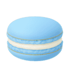 Girly Cafe - Blue ver.（個別スタンプ：5）