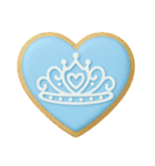 Girly Cafe - Blue ver.（個別スタンプ：37）
