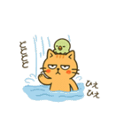 だってねこだもの 猫の夏休み編（個別スタンプ：27）