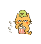 だってねこだもの 猫の夏休み編（個別スタンプ：34）