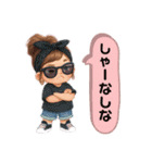 かわキュン女の子スタンプ（個別スタンプ：11）