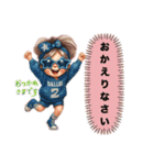 かわキュン女の子スタンプ（個別スタンプ：36）