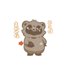 たぬきのたぬ にちじょうのまき（個別スタンプ：38）