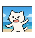 海のネコ@SFW（個別スタンプ：1）