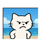 海のネコ@SFW（個別スタンプ：5）