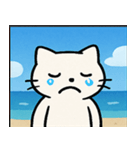 海のネコ@SFW（個別スタンプ：6）