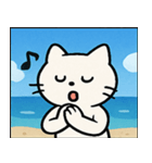 海のネコ@SFW（個別スタンプ：10）