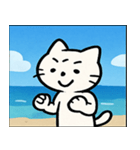 海のネコ@SFW（個別スタンプ：13）